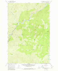 Download a high-resolution, GPS-compatible USGS topo map for Huckleberry Butte, ID (1980 edition)