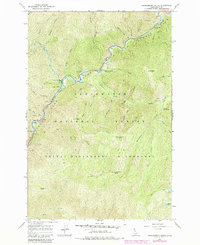 Download a high-resolution, GPS-compatible USGS topo map for Huckleberry Butte, ID (1984 edition)
