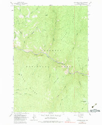 Download a high-resolution, GPS-compatible USGS topo map for Huddleson Bluff, ID (1983 edition)