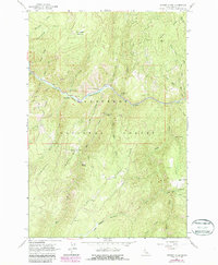 Download a high-resolution, GPS-compatible USGS topo map for Hungry Ridge, ID (1987 edition)