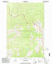 Download a high-resolution, GPS-compatible USGS topo map for Hungry Rock, ID (1999 edition)