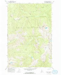 Download a high-resolution, GPS-compatible USGS topo map for Hungry Rock, ID (1968 edition)