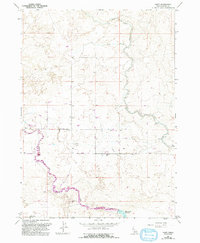 Download a high-resolution, GPS-compatible USGS topo map for Hunt, ID (1992 edition)