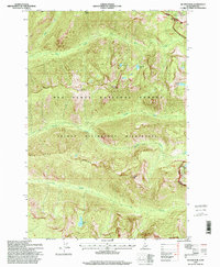 Download a high-resolution, GPS-compatible USGS topo map for Hunter Peak, ID (1999 edition)