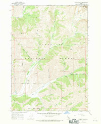 Download a high-resolution, GPS-compatible USGS topo map for Hyndman Peak, ID (1971 edition)