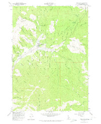 Download a high-resolution, GPS-compatible USGS topo map for Idaho City, ID (1974 edition)
