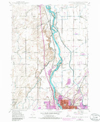 Download a high-resolution, GPS-compatible USGS topo map for Idaho Falls North, ID (1986 edition)