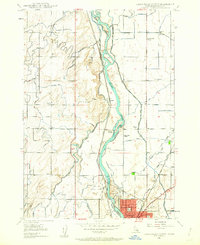 Download a high-resolution, GPS-compatible USGS topo map for Idaho Falls North, ID (1962 edition)
