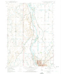 preview thumbnail of historical topo map of Bonneville County, ID in 1948