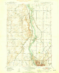 Download a high-resolution, GPS-compatible USGS topo map for Idaho Falls North, ID (1949 edition)