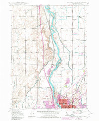 Download a high-resolution, GPS-compatible USGS topo map for Idaho Falls North, ID (1980 edition)