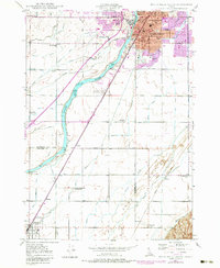 Download a high-resolution, GPS-compatible USGS topo map for Idaho Falls South, ID (1984 edition)