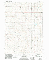 Download a high-resolution, GPS-compatible USGS topo map for Indian Butte, ID (1992 edition)