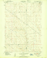 preview thumbnail of historical topo map of Elmore County, ID in 1950