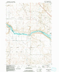 Download a high-resolution, GPS-compatible USGS topo map for Indian Cove, ID (1992 edition)
