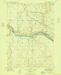 Download a high-resolution, GPS-compatible USGS topo map for Indian Cove, ID (1948 edition)