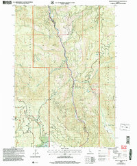 Download a high-resolution, GPS-compatible USGS topo map for Indian Mountain, ID (2007 edition)