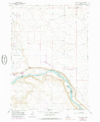preview thumbnail of historical topo map of Ada County, ID in 1957