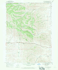 Download a high-resolution, GPS-compatible USGS topo map for Ireland Springs, ID (1971 edition)
