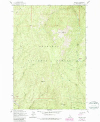Download a high-resolution, GPS-compatible USGS topo map for Iron Mountain, ID (1987 edition)