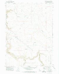 preview thumbnail of historical topo map of Owyhee County, ID in 1971
