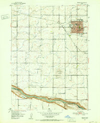 1950 Map of Jerome County, ID, 1959 Print
