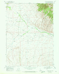 Download a high-resolution, GPS-compatible USGS topo map for Jim Sage Canyon, ID (1972 edition)