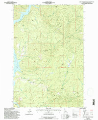 Download a high-resolution, GPS-compatible USGS topo map for John Lewis Mountain, ID (1997 edition)