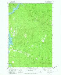 Download a high-resolution, GPS-compatible USGS topo map for John Lewis, ID (1982 edition)