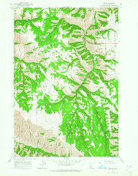 Download a high-resolution, GPS-compatible USGS topo map for Joseph, ID (1965 edition)