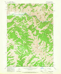 Download a high-resolution, GPS-compatible USGS topo map for Jumbo Mtn, ID (1966 edition)