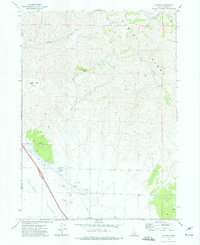 Download a high-resolution, GPS-compatible USGS topo map for Juniper, ID (1976 edition)