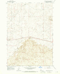 preview thumbnail of historical topo map of Bonneville County, ID in 1964