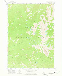 Download a high-resolution, GPS-compatible USGS topo map for Knapp Lakes, ID (1975 edition)