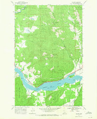 Download a high-resolution, GPS-compatible USGS topo map for Laclede, ID (1971 edition)
