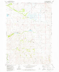 Download a high-resolution, GPS-compatible USGS topo map for Lake Hills, ID (1980 edition)
