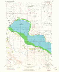 Download a high-resolution, GPS-compatible USGS topo map for Lake Lowell, ID (1972 edition)