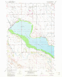 Download a high-resolution, GPS-compatible USGS topo map for Lake Lowell, ID (1982 edition)
