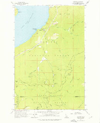 preview thumbnail of historical topo map of Bonner County, ID in 1961