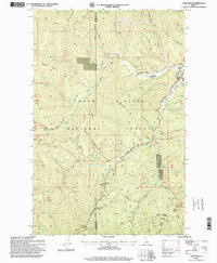 Download a high-resolution, GPS-compatible USGS topo map for Lamb Peak, ID (1999 edition)