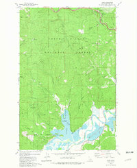 Download a high-resolution, GPS-compatible USGS topo map for Lane, ID (1981 edition)