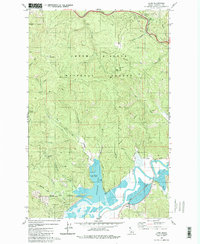 Download a high-resolution, GPS-compatible USGS topo map for Lane, ID (1981 edition)