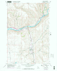 Download a high-resolution, GPS-compatible USGS topo map for Lapwai, ID (1973 edition)