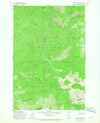 Download a high-resolution, GPS-compatible USGS topo map for Lean-to Point, ID (1967 edition)