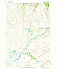 Download a high-resolution, GPS-compatible USGS topo map for Lemon Lake, ID (1967 edition)