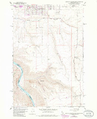 Download a high-resolution, GPS-compatible USGS topo map for Lewiston Orchards South, ID (1986 edition)
