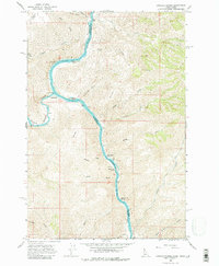 Download a high-resolution, GPS-compatible USGS topo map for Limekiln Rapids, ID (1980 edition)