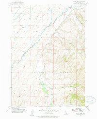 Download a high-resolution, GPS-compatible USGS topo map for Lincoln Creek, ID (1957 edition)