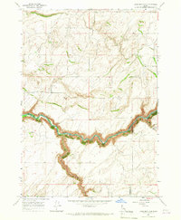 Download a high-resolution, GPS-compatible USGS topo map for Linderman Dam, ID (1967 edition)