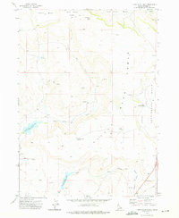 Download a high-resolution, GPS-compatible USGS topo map for Little Blue Table, ID (1975 edition)